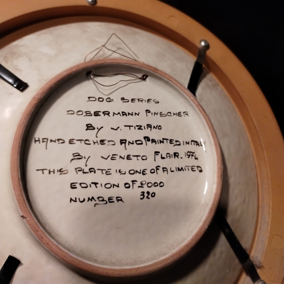 Collectable Pinscher Plate - Picture 3 of 6